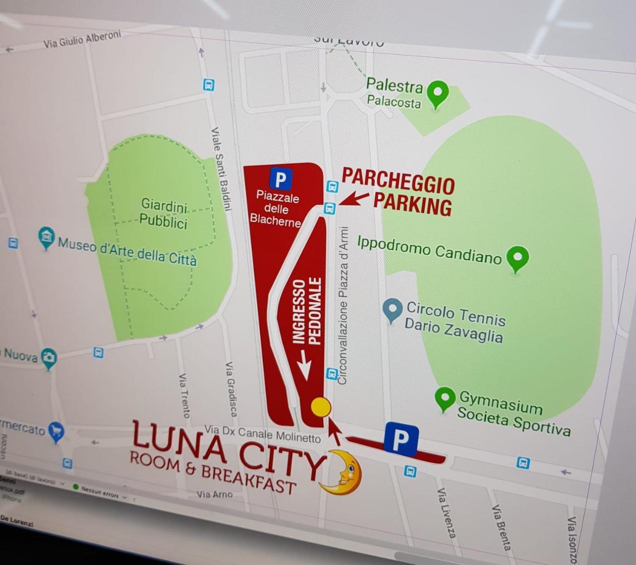 ראבנה Luna City מראה חיצוני תמונה